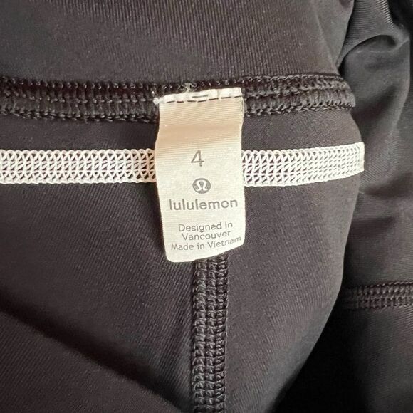 Lululemon Channel Your Energy High Rise Tight Leggings Black and White Size 4 - Picture 8 of 15